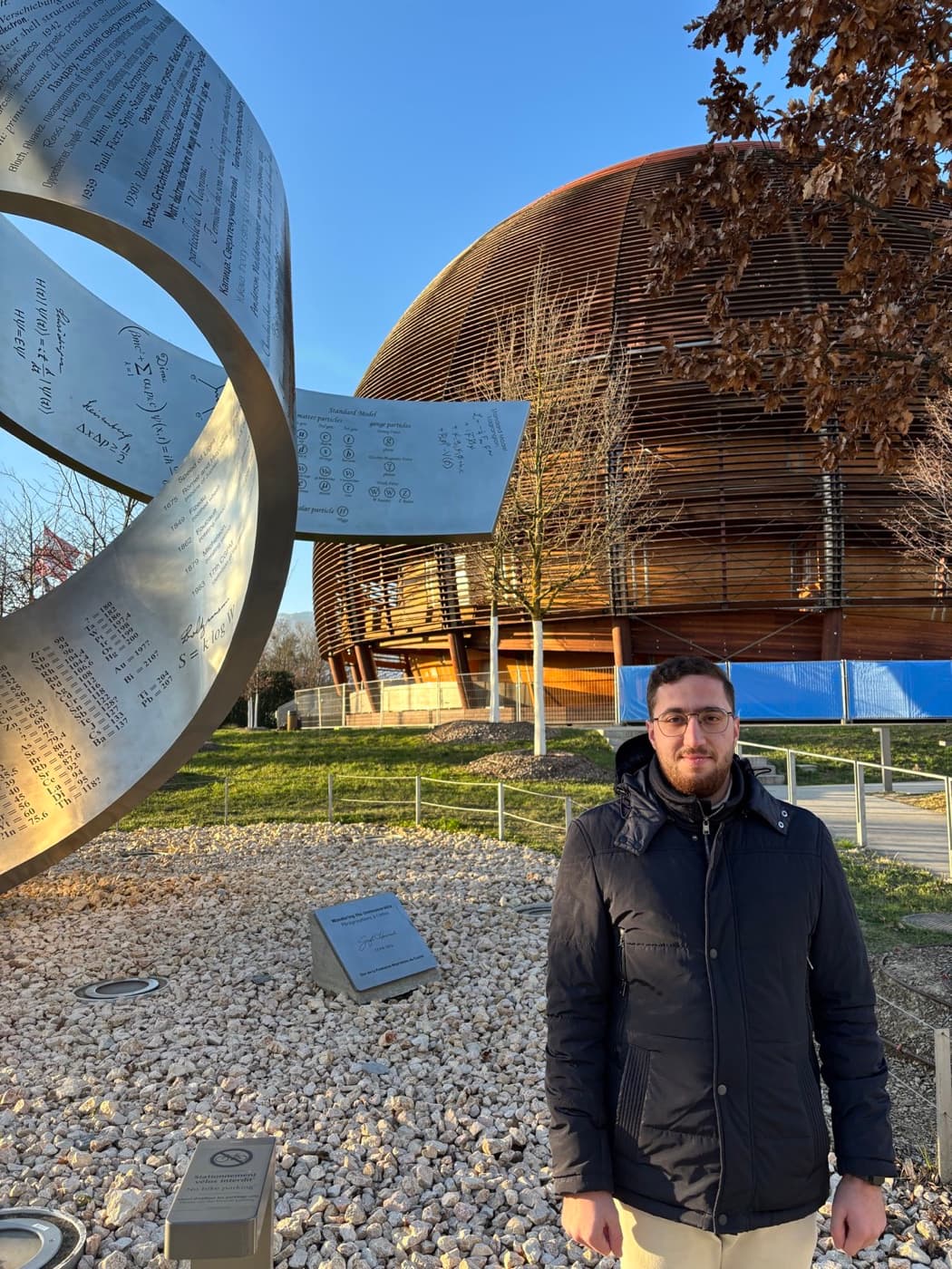 Noureddin at CERN, Geneva